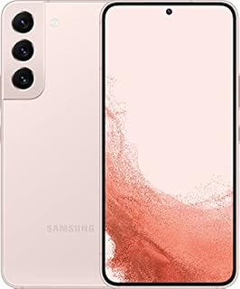 Samsung Galaxy S22 5G Mobile Phone 128GB SIM Free Android Smartphone Pink Gold (Renewed)