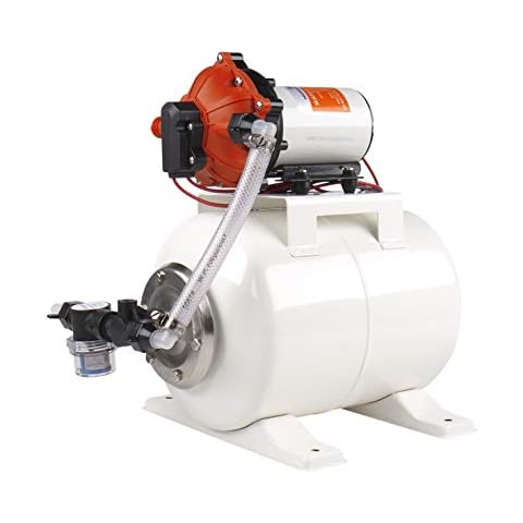 SEAFLO 55-Series Water Pump and Accumulator Tank System - 12V DC, 5.5 GPM, 60 PSI, 2 Gallon Tank Cover