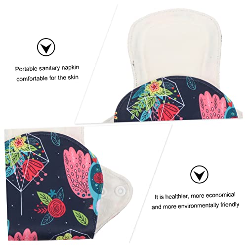 STOBAZA 1Pc Lavável Absorventes Higiênicos Absorventes Femininos Absorventes Menstruais Absorventes