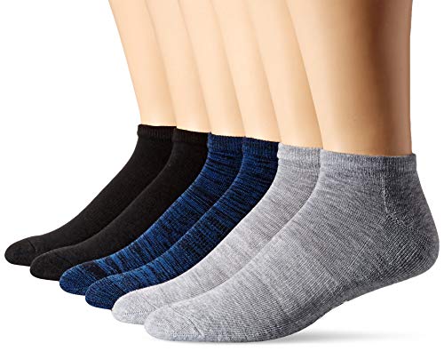 Hanes Men's Heritage 1901 Low Cut Half Cushion Socks 6-Pack