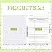 Harloon 1000 Pcs Library Cards Pockets and Library Checkout Cards, Self Adhesive Book Pockets Personal Reading Kit Due Date Envelope Sleeves for Classroom Office CDs DVDs Gift Tag