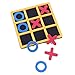 Urhause Tic-Tac-Toe XO - Juego de mesa para niños, juego de cartas familiar, cumpleaños infantiles, juego de sociedad y familia, juego de aprendizaje inteligente para niños y adultos