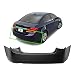 MBI AUTO - Primered, Rear Bumper Cover Replacement for 2011-2015 Chevy Cruze Sedan 11-15, GM1100876