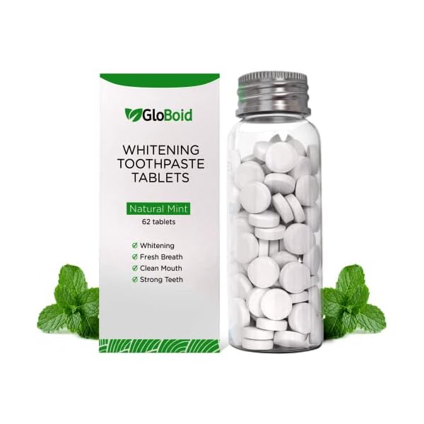 Globoid Nano Hydroxyapatite Toothpaste Tablets Zero Waste Toothpaste