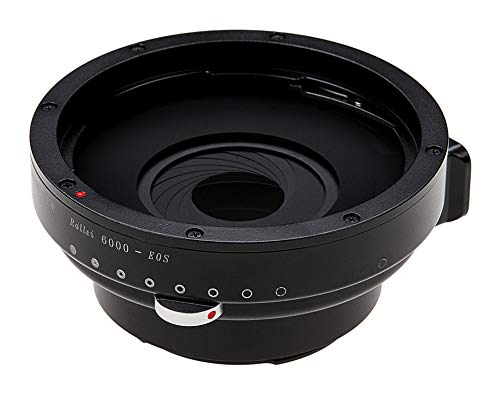 Image of Fotodiox Pro IRIS Lens Mount Adapter Compatible with Rollei 6000 Lenses to Canon EOS EF /EF-S Cameras