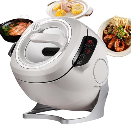 360° drehbarer Kochtopf, automatischer Kochautomat, Roboter-Kochautomat mit 3D-Rundum-Erhitzung, Trommel-Küchenmaschine mit intelligentem Touchscreen, zum Pfannenrühren, Schmoren, Kochen 360° drehbarer Kochtopf, automatischer Kochautomat, Roboter-Kochautomat mit 3D-Rundum-Erhitzung, Trommel-Küchenmaschine mit intelligentem Touchscreen, zum Pfannenrühren, Schmoren, Kochen