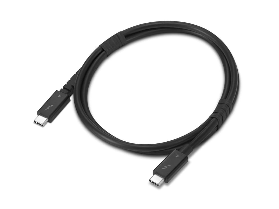 Cable Lenovo 4X91U94412 Macho a Macho de 1m y 40Gbit/s Negro