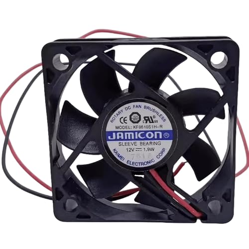for KF0510S1H-R 12V 1.9W 5010 5CM 2-Wire Charger Mosquito Lamp Cooling Fan