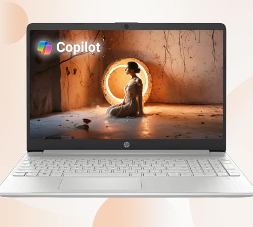 Image of HP 15 Slim Copilot Ready AI Laptop • Intel AI-Powered 4-Core Processor • Intel UHD Graphics • 16GB RAM • 1TB SSD • Type-C • Anti-Glare • Long Battery Life • Win 11 Pro
