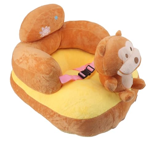 Baby Support Seat Sofa, Function Baby Floor Seat Sofa Multipurpose for Indoor (Monkey)