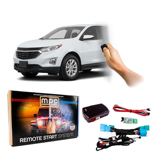 MPC Factory Remote Activated Remote Start for 2010-2017 Chevrolet Equinox - Plugin T-Harness - FlashLink Updater - Premier USA Based Tech Support