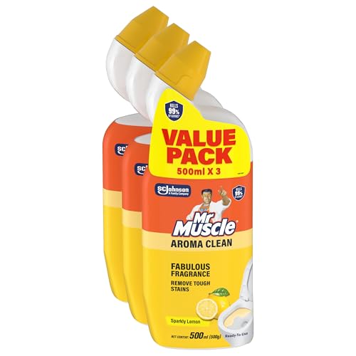 Mr Muscle Toilet Cleaner Citrus 500ml (Pack of 3)
