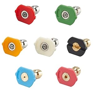 Raincovo Hochdruckreiniger Düsen Set mit 7 Optionen