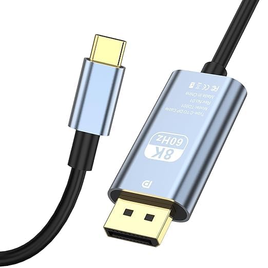 Wefly USB C to HDMI 2.1 Cable 8K @ 60Hz 4K @ 240Hz Type C to HDMI Ultra High Speed Cable HDR HDCP 2.3 Thunderbolt 4/3 Compatible with iPh/one 16, Mac Mini M4, Mac/Book Pro/Air, iPad Pro, Galaxy S23-image-37
