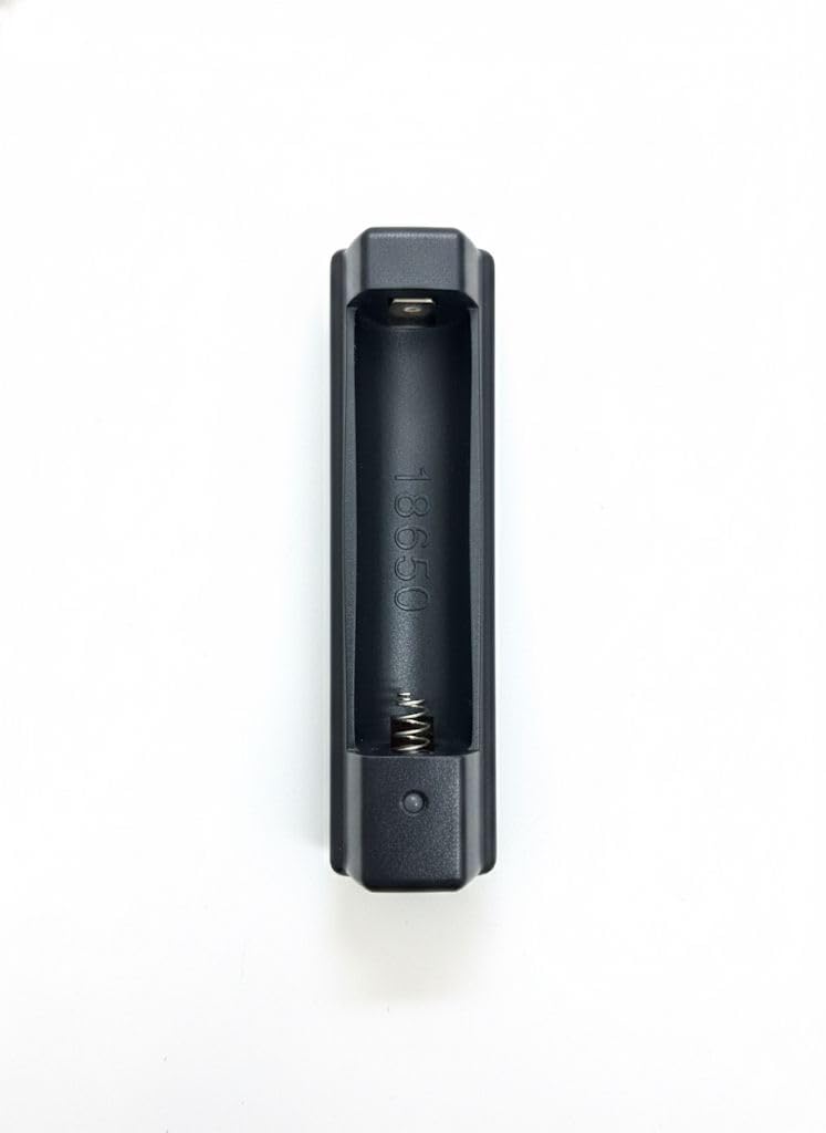 Single Slot 18650 Battery Charger, Black, 5V Voltage, Portable Cell Charger-picture-37