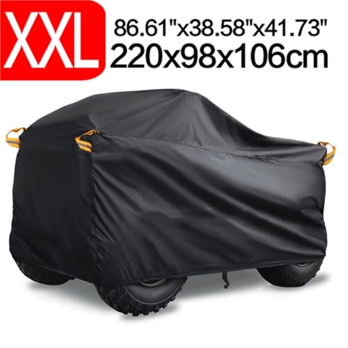 Housse Imperméable 190T pour Quad, Moto, Scooter et Véhicule Tout-Terrain Kawasaki KFX - 2