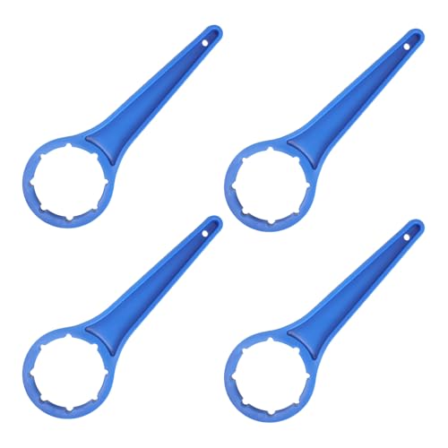 Didiseaon 4pcs Drum Wrench Bucket Lid Opener Tool for 20-30l Plastic Paint and Food Buckets, Industrial Pail Cap Remover with Sturdy Design for Easy Tightening and Removal