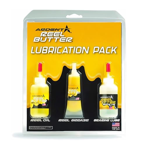Ardent Fishing Reel Butter Lubrication 3 Pack, Includes Reel Butter Oil, Reel Butter Grease, and...