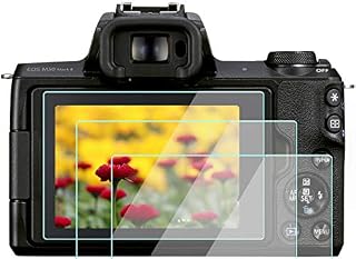 M50ii Screen Protector for Canon EOS M50ii M50 EOSRP Camera, KOMET 9H Tempered Glass Anti-Bubble Anti-scratch Anti-fingerprint [3-Pack]