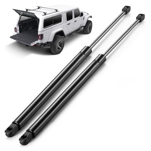 ARANA Rear Window Struts for Jeep Wrangler TJ 1997-2006, AVM 16403 Rear Back Glass Shocks Lift Supports Fits Wrangler with Hard Top, Replacement OEM 55076310AD 55076310AB, 2 Pcs