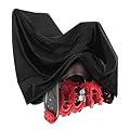 bruwaa Snow Blower Cover, 600D Heavy Duty Waterproof Oxford Cloth, Universal Fit, Outdoor Protection, Snowblower Cover Universal - Black