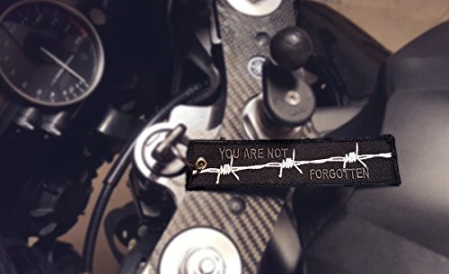 Cg Keytags - Fire, Police, Pow/Mia, Veteran, Keys For A Cause Keychains For Motorcycles, Scooters, Cars, Great Gifts. (Pow/Mia) #TOP5