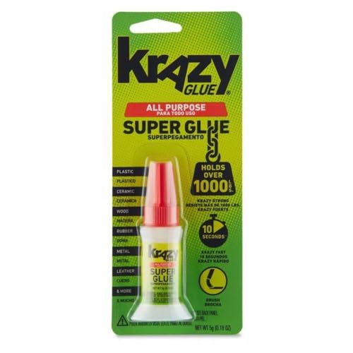 Krazy Glue 0.18 Oz. Liquid All-Purpose Super Glue with Brush - 1 Each