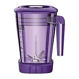 Capacidad: 1,4 l Waring DF405 - Tarro de cobre para uso con licuadora de alta potencia, capacidad de 1,4 L, 168 mm x 168 mm x 254 mm, color morado
