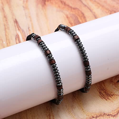 You Are My Sunshine Morse Code Bracelet Adjustable Strand Engraved Secret Message Wood Beads With Cord Unique Funny Gift For Women Men Friend Family Mothers Day Valentine Day Christmas Birthday Graduation Jewelry #TOP3