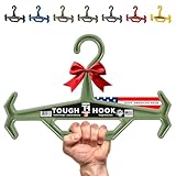 Tough Hook Tactical Gear Hanger Ultimate Premium Hanger, Holds 150 Pounds, I-Beam Construction,Only Hangers with a Patented Built in Reversible Carry Handle USA Made