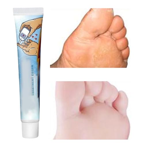 Crema Para Pies,Crema Hidratante Para El Cuidado De Los Pies | 20g Ungüento Natural Refrescante Anti-Picor Reparador Sin Grasa Para Talones Agrietados Piel Seca Y Molestias