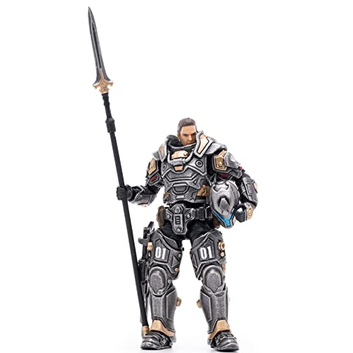 Joytoy 1/18 Action Figures 4-Inch 01St Legion - Steel Dark Source Collection Action Figure Military Model Toys (Black Sickle) #TOP3