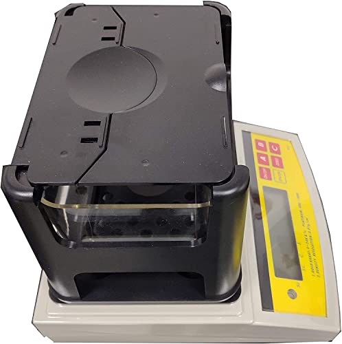 YFYIQI Gold Purity Analyser Tester Gold Densimeter Density Meter Precious Metal Tester with Maximum Weight 1200g Density Resolution 0.001g/cm3 for Gold Silver Copper Cadmium Nickel Tin