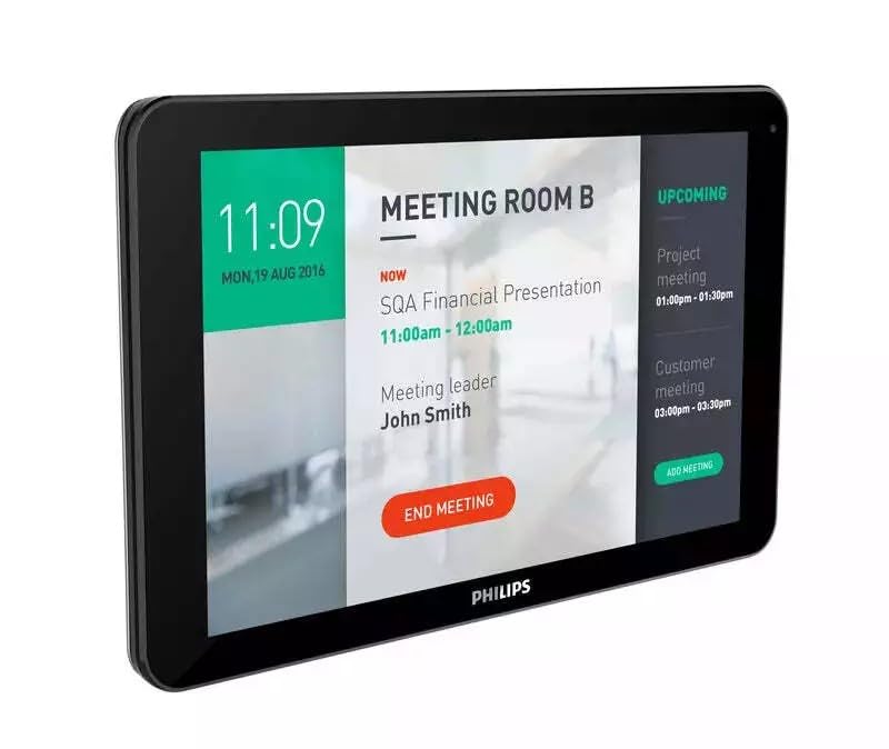 Image of Philips 10-in Multi Touch (5), XGA, Android 8 Display - (POE, Internal Memory Built-in Camera and Speaker,