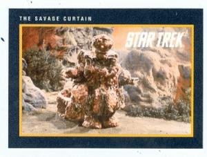 Star Trek card #229 The Savage Curtain