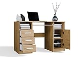 Design : le bureau DELTA allie un design moderne, une facilité d'utilisation et des solutions pratiques qui conviennent parfaitement aussi bien pour le bureau à domicile que pour la chambre d'adolescent. La palette de couleurs soigneusement sélectionnée confère à l'intérieur élégance et caractère.