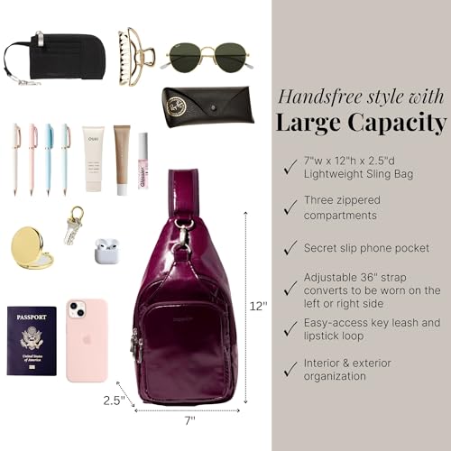Image of Baggallini womens Central Park Sling