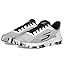 White Synthetic Textile Black Trim