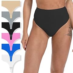 6 Pack No Show Thongs