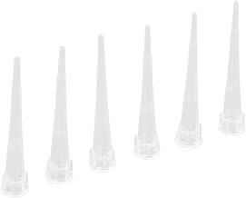Pipette Tips, 1000Pcs 10ul Laboratory Universal Reusable Plastic Liquid Pipettor Tips Polypropylene (PP) Autoclavable Transparent for Laboratory Analysis