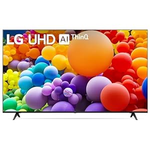 LG 55-Inch Class UT75 Series LED Smart TV 4K Processor Flat Screen AI-Powered with Alexa Built-in (55UT7570PUB, 2024)