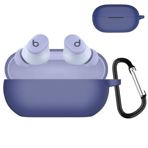 TOORQR For Beats Solo Buds �P�[�X �J�o�[ Beats Solo Buds �V���R���f�� �P�[�X �ی�J�o�[ �h�� �h�o �����h�~ �L�Y�h�~ �S�ʕی� �y�� �J���r�i�t��(�u���[)