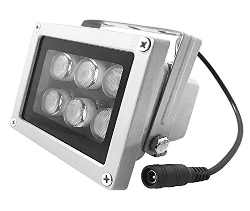 JC Infrared Illuminator 6Leds High Power Wide Angle IR Illuminator for 850nm IP Camera CCTV Security Camera