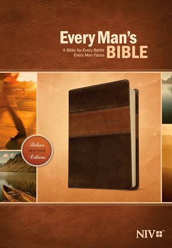Every Man's Bible NIV, Deluxe Heritage Edition,...