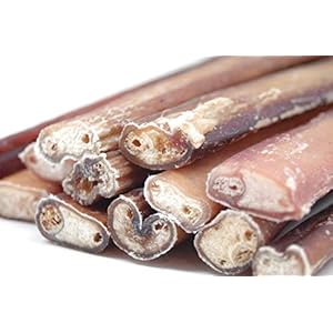   Top-Dog-Chews-12-Inch-Standard-12-Pack-Bully-Sticks-Long-Lasting-100-Natural-Beef-Free-Range-Grass-Fed-High-Protein-Supports-Dental-Health-Dog-Treat-12-Pack