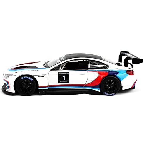 Image of Motor city classics 1:24 2018 BMW M6 GT3 - White - Optimum Diecast