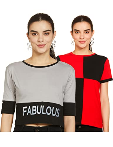 Image of DHRUVI TRENDZ Women's Regular Fit TOP