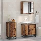 [Structure robuste et entretien simple]: Construit en bois d'ingénierie, ce meuble de rangement affiche une stabilité remarquable au quotidien; la finition lisse protège la surface contre les éclaboussures et se nettoie d'un simple coup d'éponge, prolongeant la fraîcheur du buffet salon ou de la salle de bain.