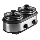 TRU Dual Crock Buffet Slow Cooker SC-2125