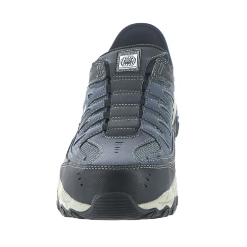 Skechers Skechers Men's Work Hands Free Slip ins Cankton Faison St, Navy/Grey, 10W